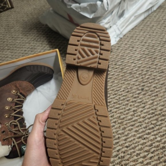 Kamik Sienna F2 Snow Boot Cuffed Plaid Snow Boot - Picture 5 of 11